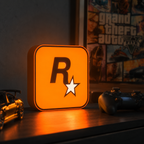 Lampe 3D LED – Rockstar