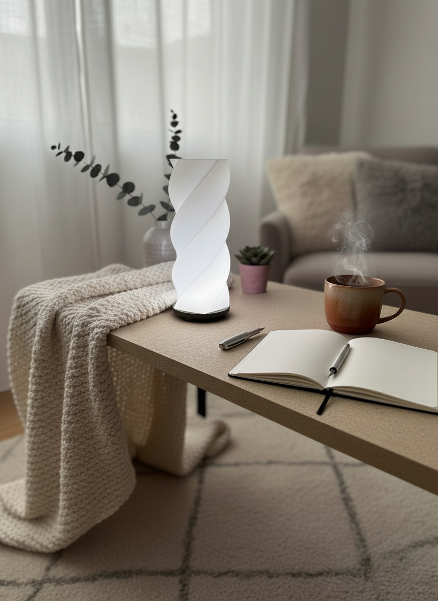 Lampe Design à Coques Interchangeables